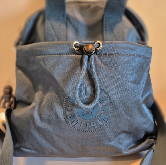 Kipling Goyo Mini Backpack Dynamic Beetle Teal Color..EUC - Picture 2 of 6